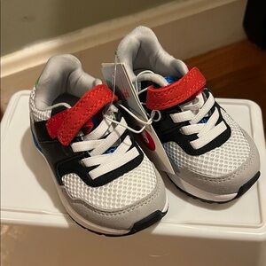 Cat & Jack Red, Black, and White Kids' Sneakers